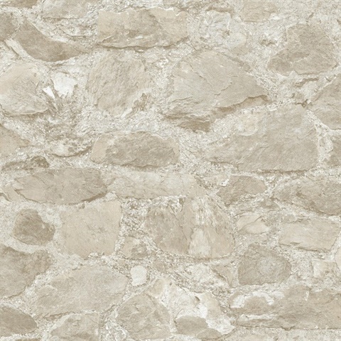 Field Stone Sand Wallpaper