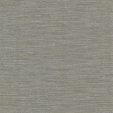 Fiennes Taupe Faux Grasscloth Wallpaper