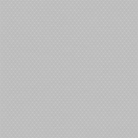 Fifth Avenue Diamond Textured Metallic Silver Wallpaper