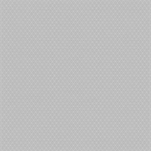 Fifth Avenue Diamond Textured Metallic Silver Wallpaper
