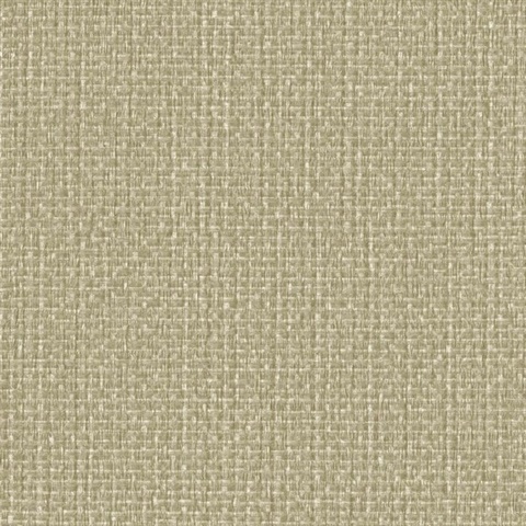 Fiji Weave Leaf Green Commercial Wallpaper