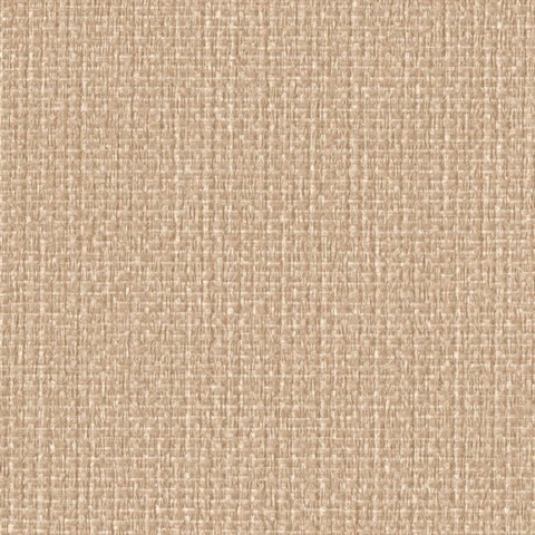 Fiji Weave Lightly Coral Commercial Wallpaper