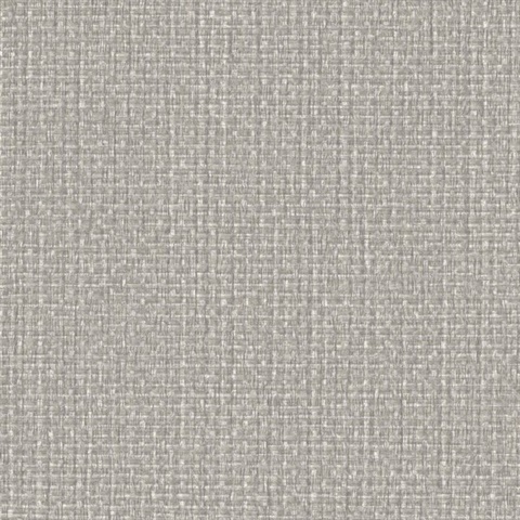 Fiji Weave Slate Grey Commercial Wallpaper