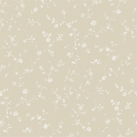Finesse Choke Beige Wallpaper