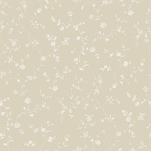 Finesse Choke Beige Wallpaper