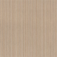 Finnick Light Brown Corduroy Stripe Wallpaper