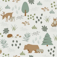 Finola Moss Bears Wallpaper