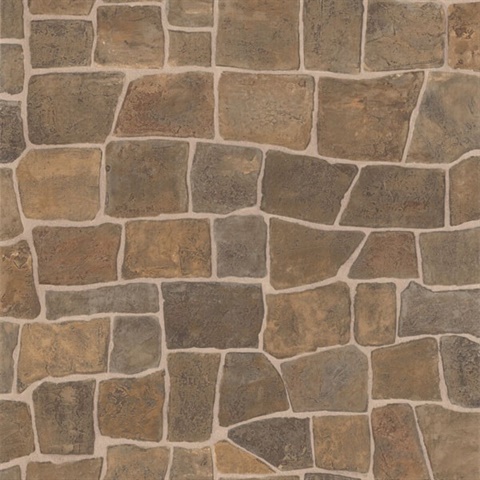 Flagstone Taupe Slate Path |2718-44151|Modern Design Wallpaper