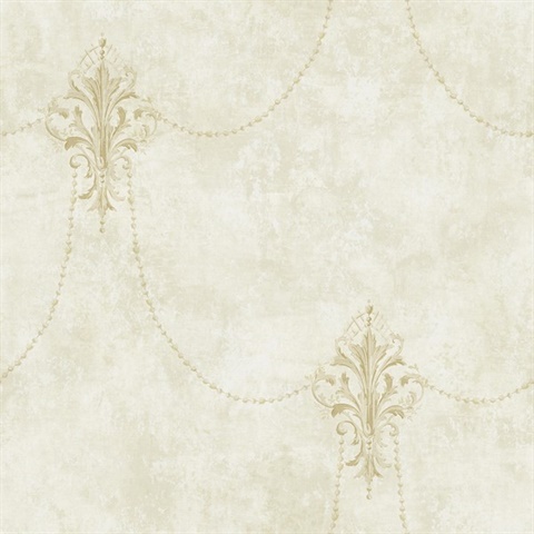 Fleur De Lis Swag Traditional