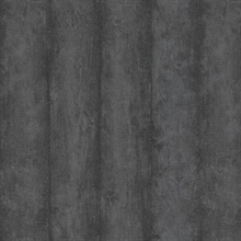 Flint Charcoal Texured Weathered Wood Wallpaper