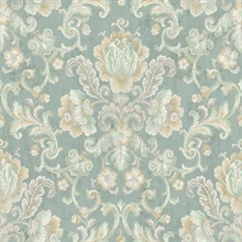 Floral Cameo Damask