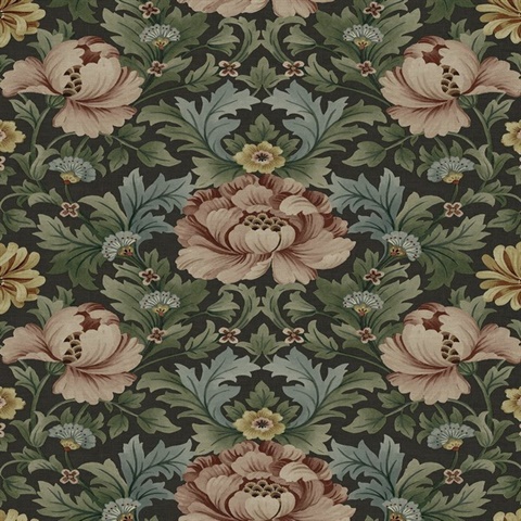 Floral Garden Floral Clove & Rosemary Peel and Stick Wallpaper