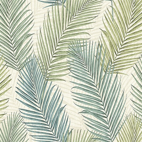 AF51504 | Florida Palms | Wallpaper Boulevard