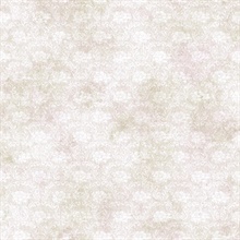 Florra Grey Faux Textured Damask Wallpaper