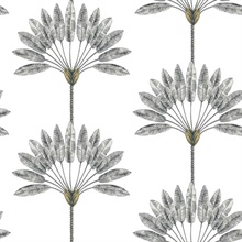 Flourish Smokey Wallpaper
