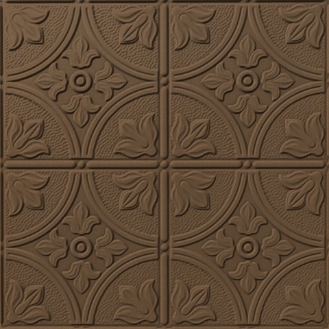 Flower Garden Ceiling Panels Bronze