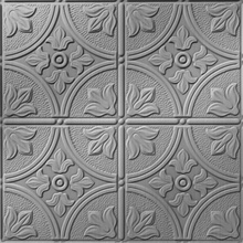 Flower Garden Ceiling Panels Brushed Aluminum