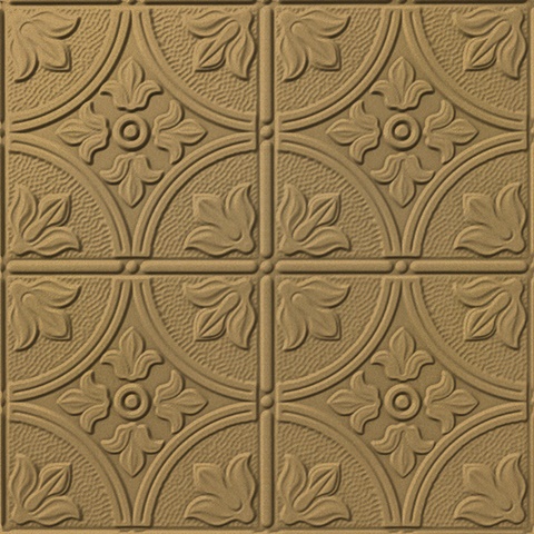 Flower Garden Ceiling Panels Gold