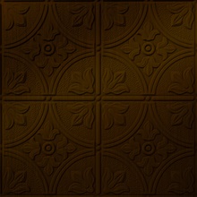 Flower Garden Ceiling Panels Rubbed Bronze