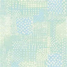 Flower Power Green Patchwork