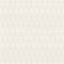 Fog Faux Tiled Bricks Wallpaper