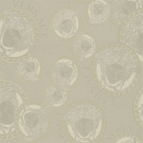 Foil Gilded Age Versace Italian Wallpaper