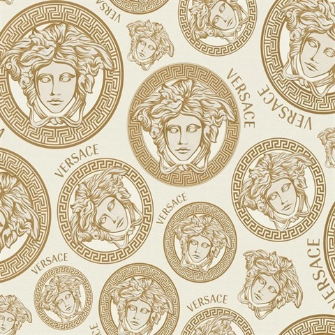 Foiled Ceiling Monarch Versace Italian Wallpaper