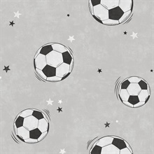 Footballs Grey Soccer Wallpaper
