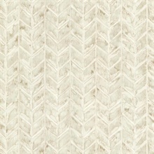 Foothills Beige Herringbone Texture