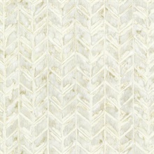 Foothills Cream Herringbone Texture