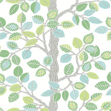 Forest Leaves Premium Peel &amp; Stick Wallpaper