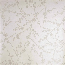 Forsythia Pearl Twiggy Wallpaper