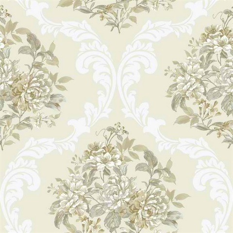 PN0449 | Framed Bouquet | Wallpaper Boulevard