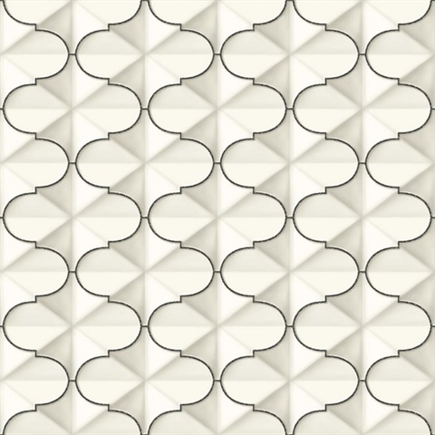 Frances Wallpaper - Black