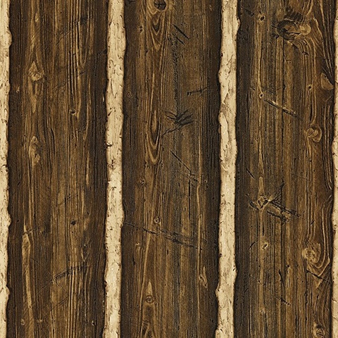 Franklin Dark Brown Rustic Pine Wood