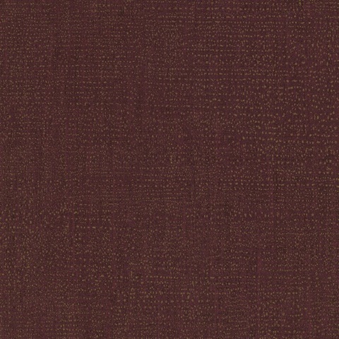 Fransisco Maroon Dots on Linen Wallpaper