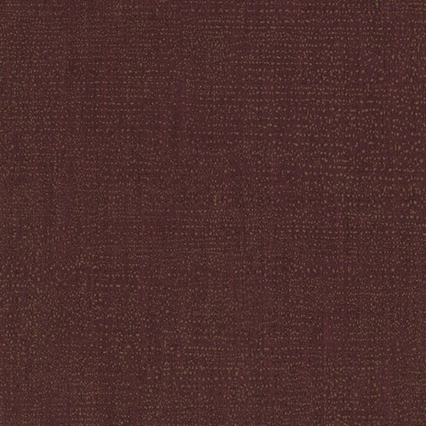 Fransisco Maroon Dots on Linen Wallpaper