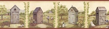 Fredley Blue Country Meadow Outhouse Border