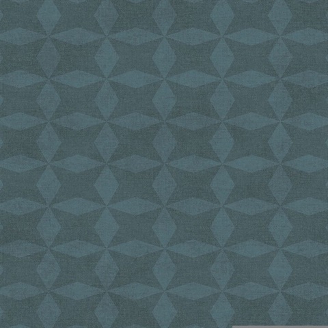 Frey Teal Geometric Wallpaper