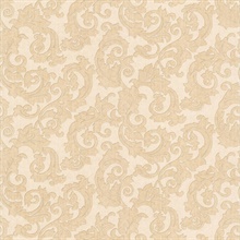 Fulham Beige Scrolls