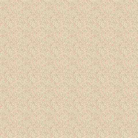 Full Mini Beige Wallpaper