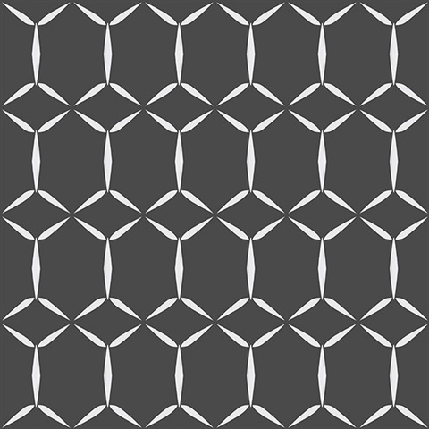 Fusion Black Geometric Wallpaper