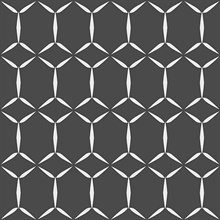 Fusion Black Geometric Wallpaper