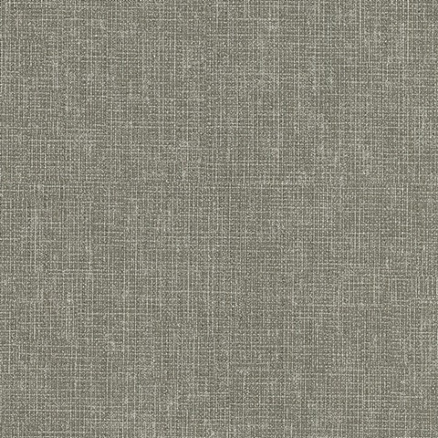 2758-8020 | Gabardine Grey Linen Texture | Wallpaper Boulevard