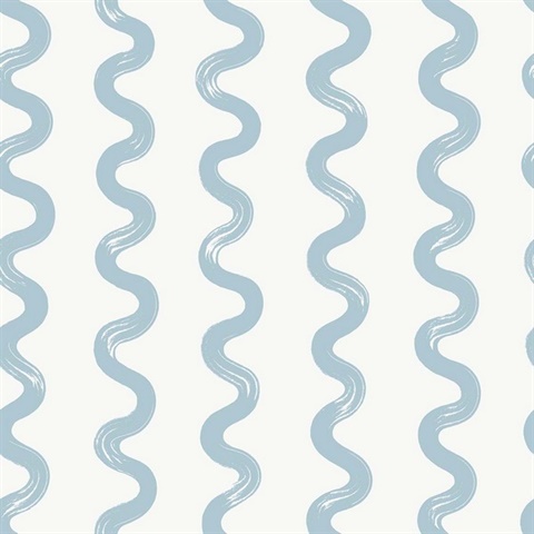 Gali Indigo Wallpaper