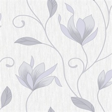 Gallagher Ivory Floral Trail Wallpaper