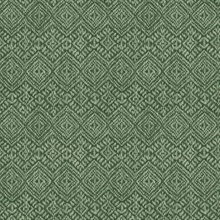 Gallivant Green Woven Geometric Wallpaper