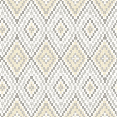 Ganado Beige Geometric Ikat