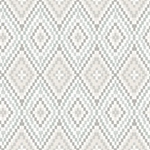 Ganado Grey Geometric Ikat