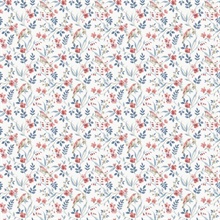 Garden Bird Blue Wallpaper